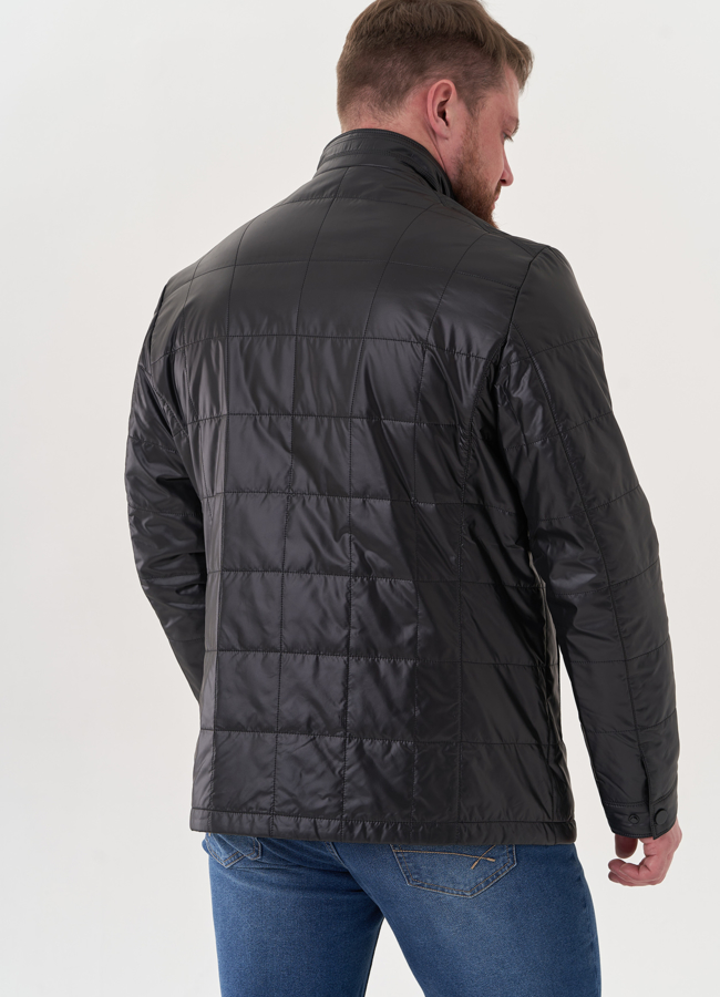 Куртка мужская черного цвета модель № 25627 универмаг малина