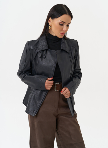 Куртка косуха из натуральной кожи