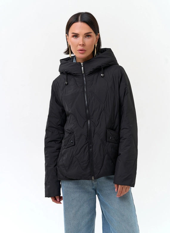 Женская куртка с капюшоном